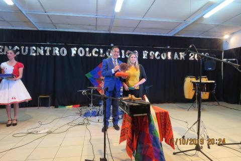 Delegación del Colegio Santa Teresa se presenta en el Quinto encuentro folclórico escolar en la ciudad de Arica image 28